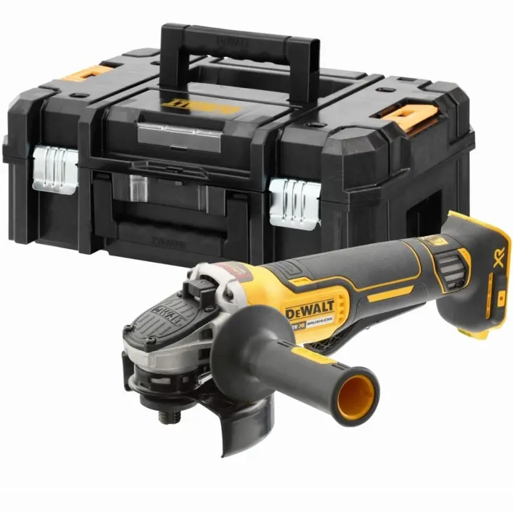 DeWalt DCG406NT аккумуляторная угловая шлифовальная машина (без АКБ и ЗУ)