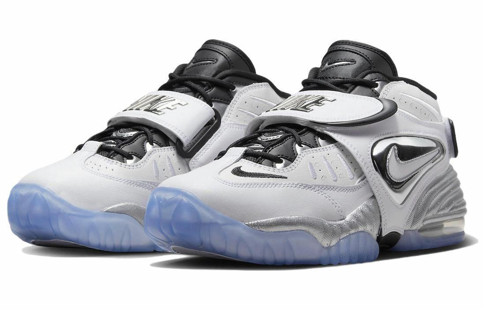 Кроссовки Nike Air Adjust Force "White Metallic" (Женская размерная сетка)