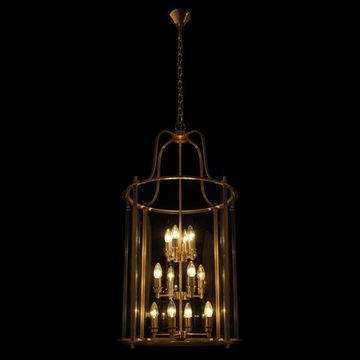 Подвесной светильник 12*Е14 10456/12 AB бронза Lighthouse LOFT IT