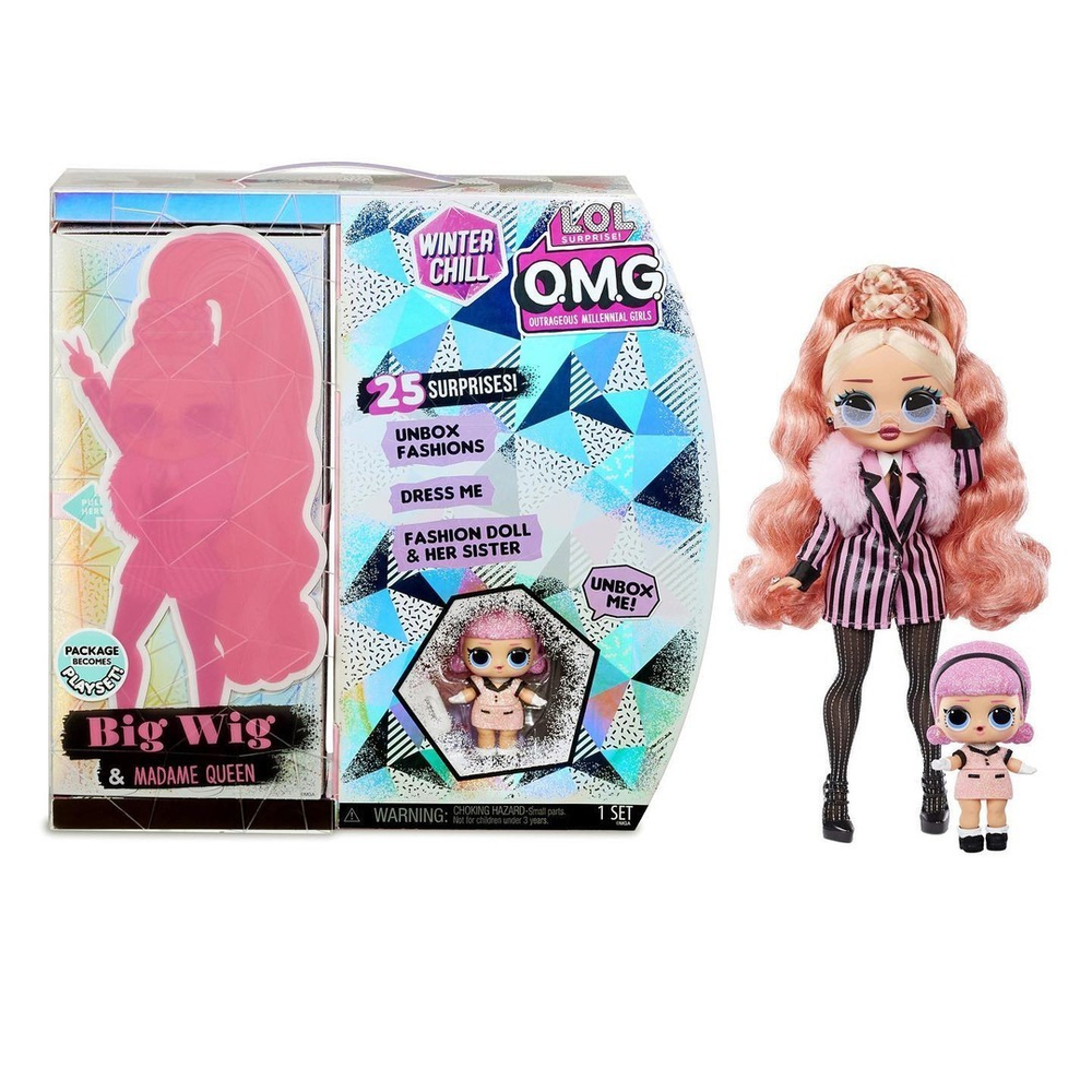 L.O.L. Surprise! O.M.G. Winter Chill Big Wig & Madame Queen