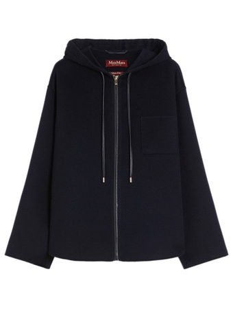 Пальто с капюшоном MAX MARA