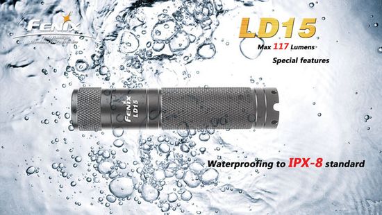 Фонарь Fenix Мод. LD15 (117лм-49м)