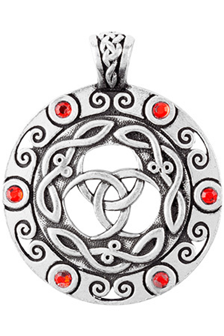 Амулет (Totem) № 42 Обоюдный Трискель, английское олово