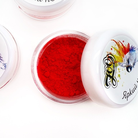1704 Пигмент "Яркий неон" 1 г красный с термоэффектом