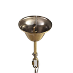 8346/5 CLASSI LN26 089 бронза/прозрачный, металл/хрусталь Люстра потолочная E14 5*40W 220V LUINA