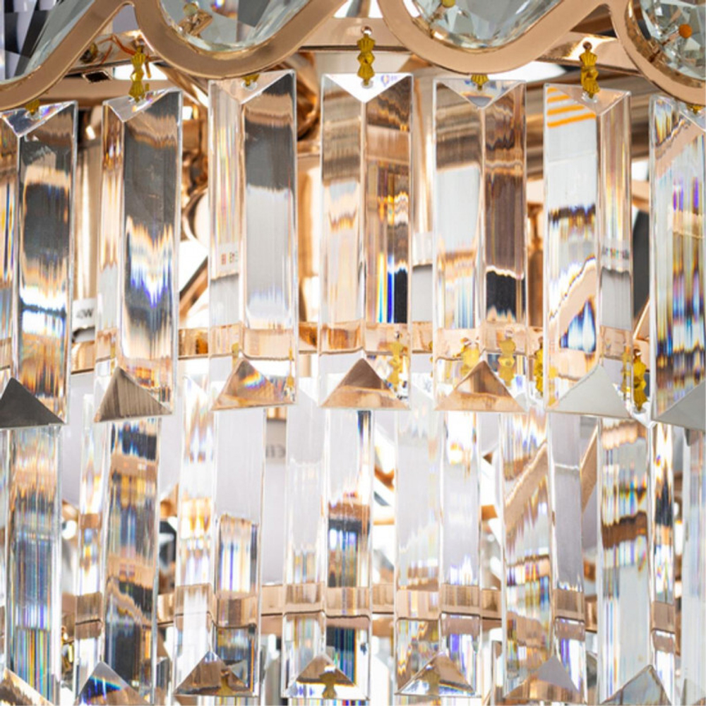 Люстра подвесная Arte Lamp A1025SP-8GO