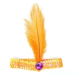 Карнавальный аксессуар полоска на волосы «Леди чарльстон», микс цветов