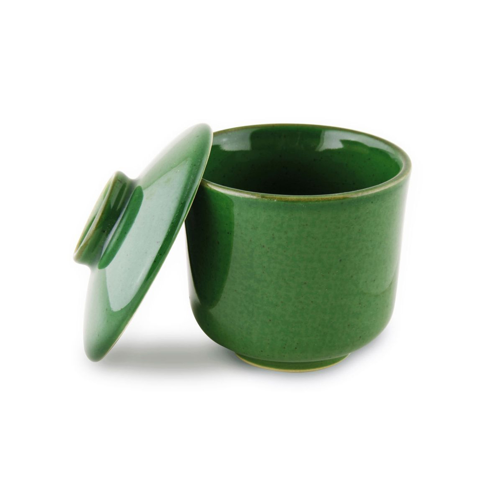 Чаша с крышкой зелёная 23785 Kyoto