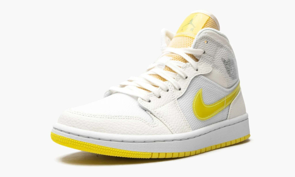 Air Jordan 1 Mid SE WMNS "Voltage Yellow"