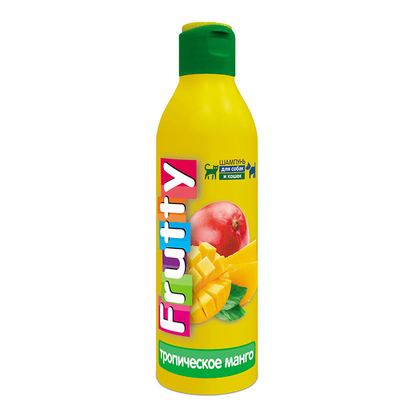 Шампунь АВЗ Frutty"Тропическое манго"для кошек и собак, 250 мл