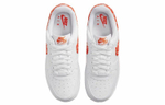 Кроссовки Nike Air Force 1 Low 07 Ess "Orange Paisley" (Женская размерная сетка)