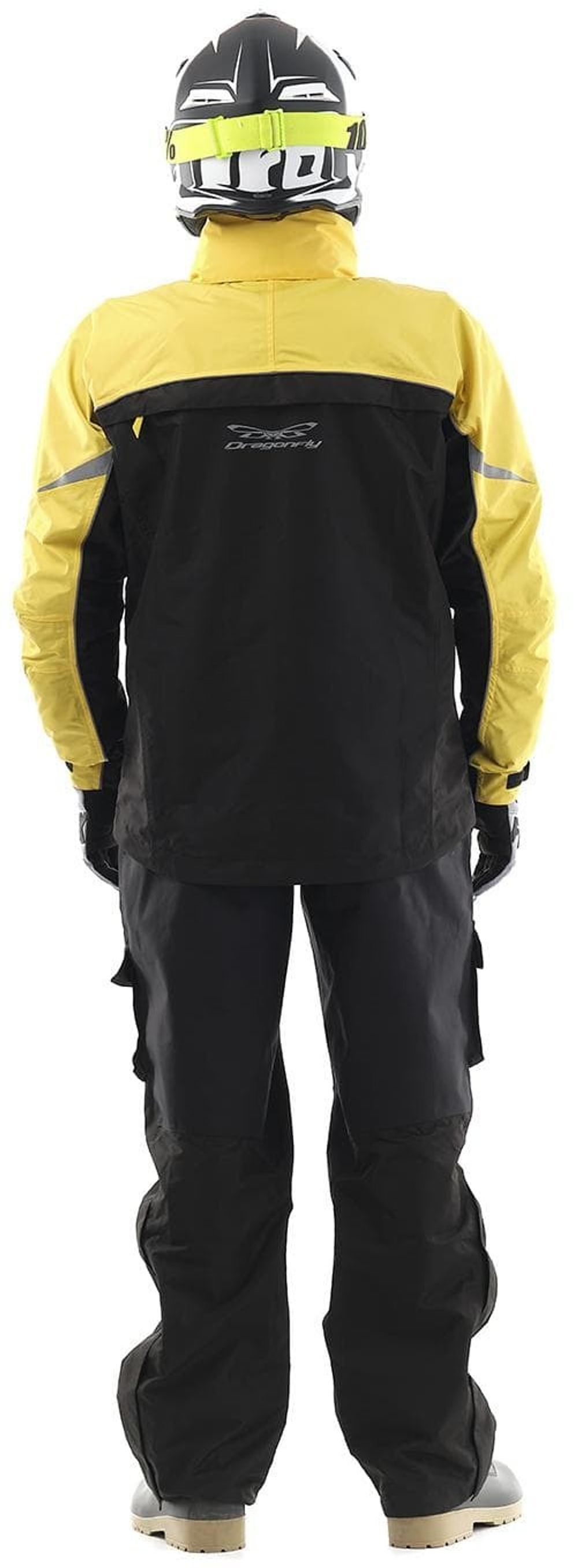 Дождевая куртка Quad / Черно-желтый