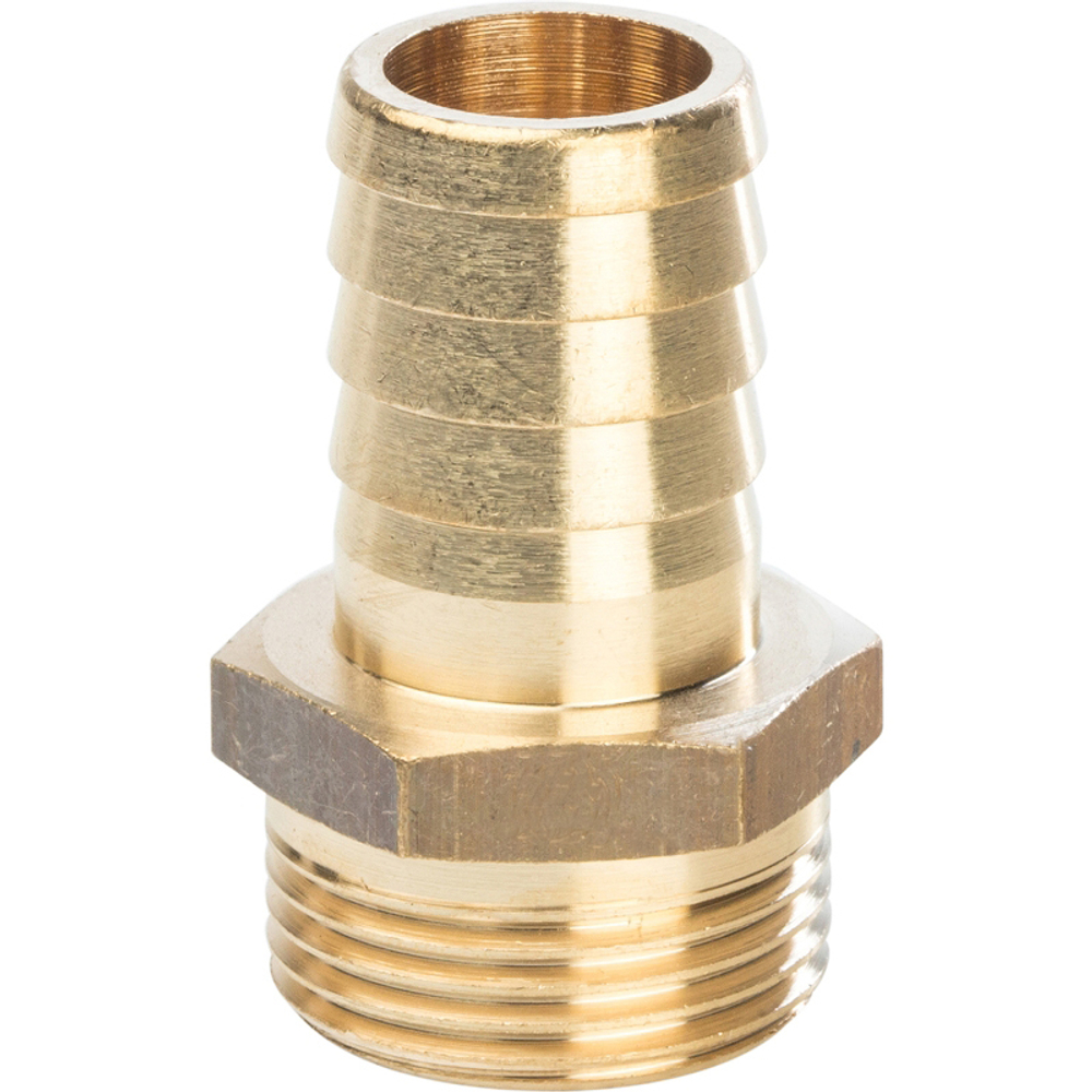 Штуцер с наружной резьбой (латунь) 1" х 25 Полимер-Групп - арт.559298