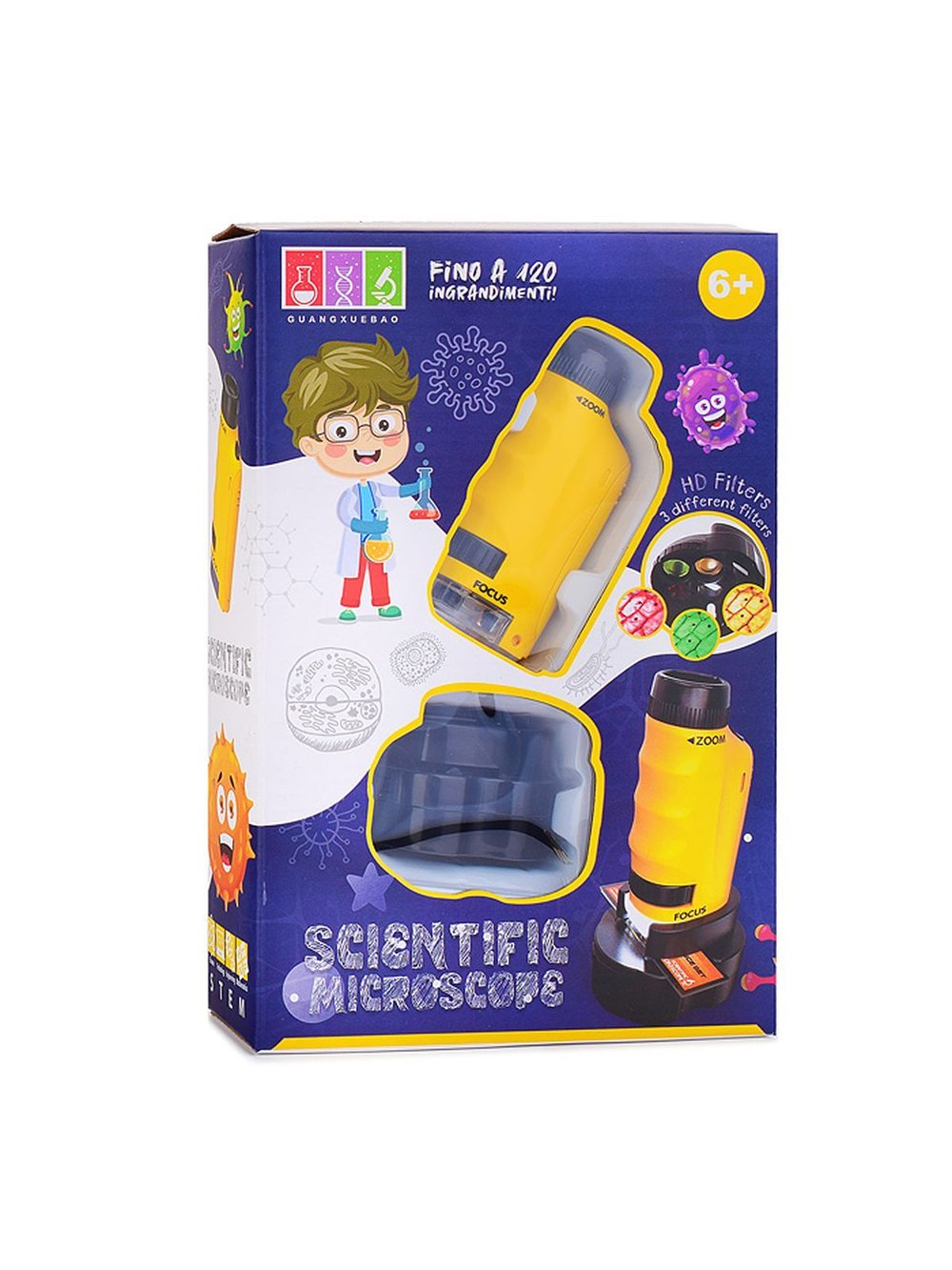 Игровой набор Микроскоп с аксессуарами (2120A-1)