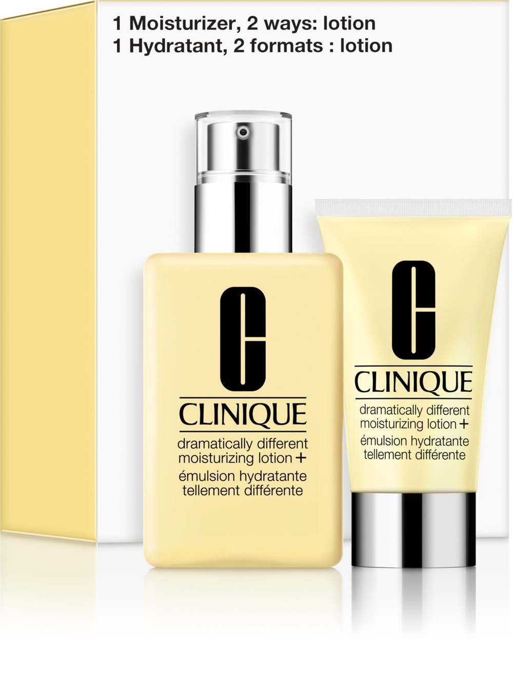 Clinique 1 Moisturizer, 2 Ways: Lotion - подарочный набор (увлажняющий) /       / GTIN 192333131992