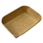 Контейнер бумажный New Soft Kraft 500мл 170х120х43 мм 1/450