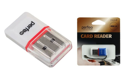 Картридер Card Reader Micro SD PF-VI-R008 белый