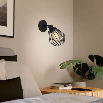 Бра 1*E27 31529 черный TARBES Eglo