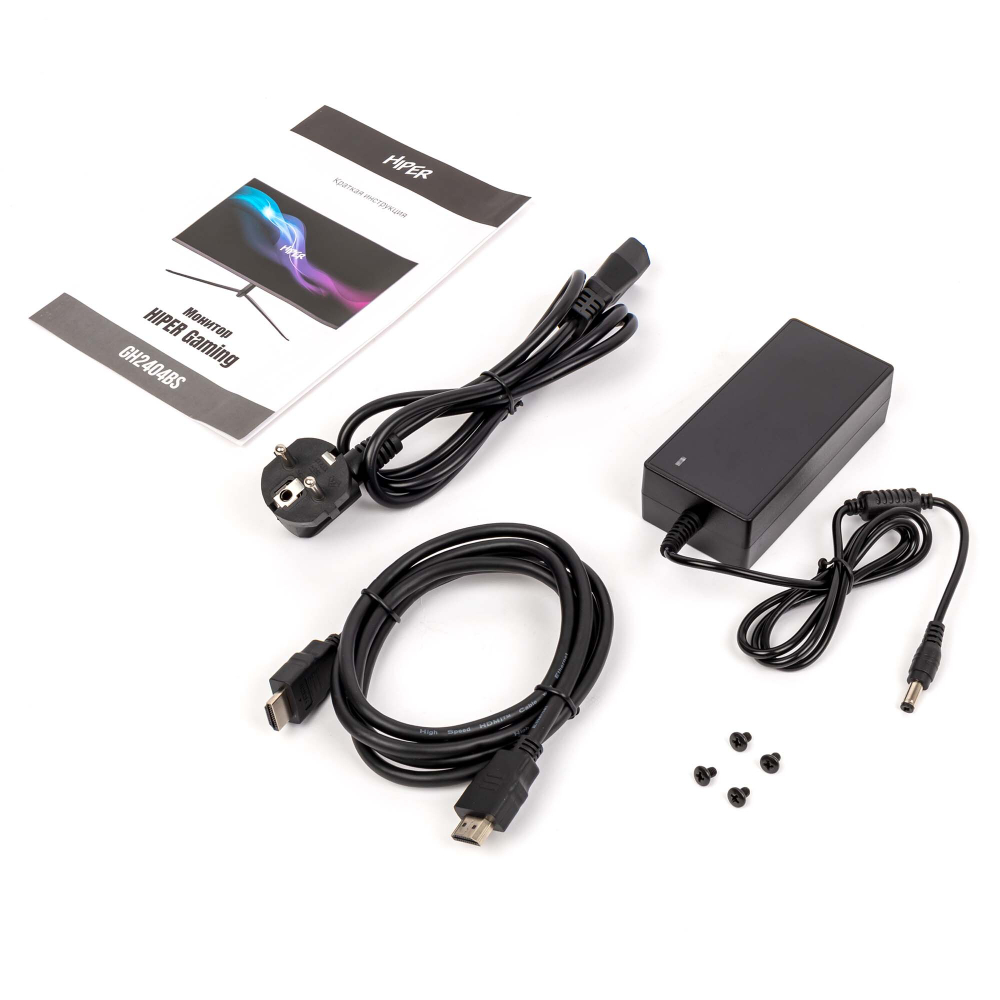 Монитор Hiper GH2404BS 23.6" Black 1ms HDMI, DisplayPort