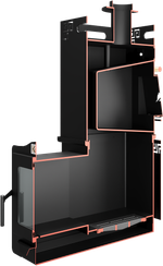 Банная печь с выносом МИЛАНА-32 ВТ