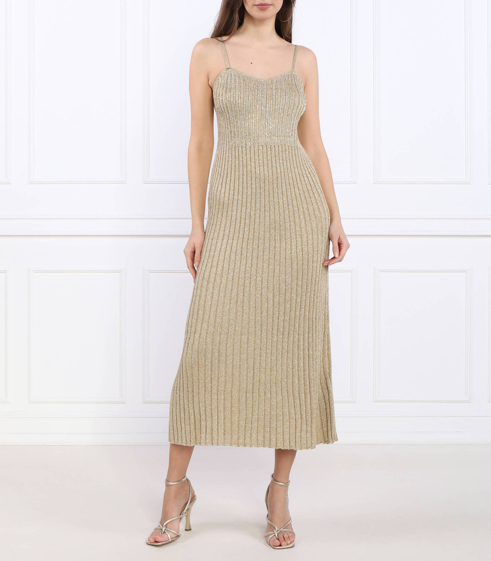 Платье BluGirl Blumarine - золотой(RA3081 MS006)