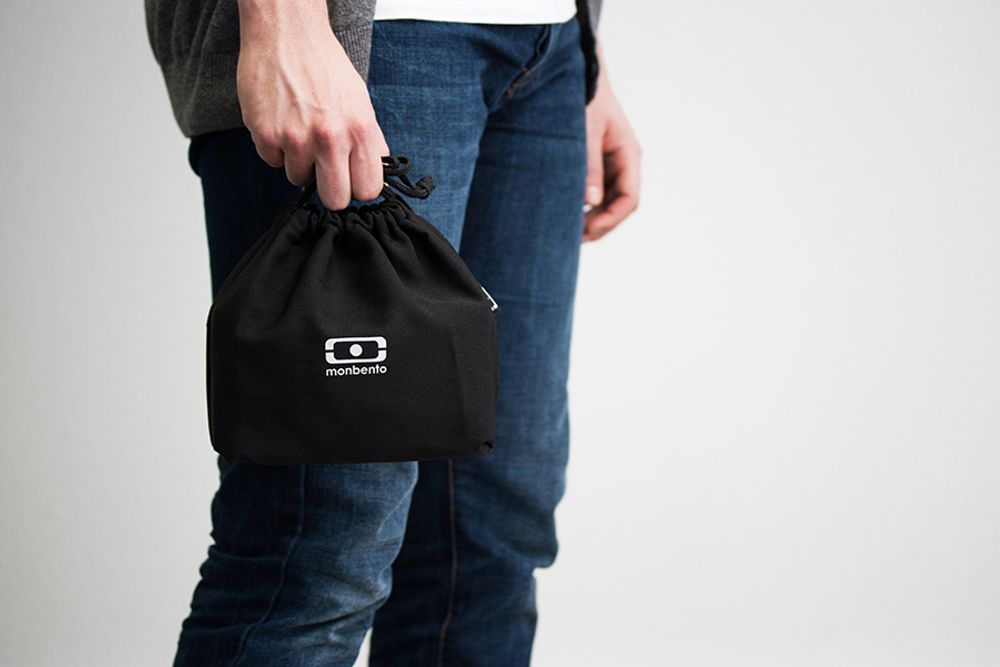 Мешочек для ланча MB Pochette, black/white