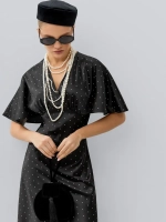 Платье комбинация шелковое с крылышками