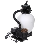 Насос-фильтр песочный для бассейнов CLP5503F PRO, 7000 л/ч, Seazone
