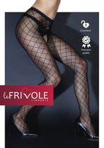 Колготки с доступом рисунок сетка Sense , (2/3) SM 42-46 (Цвет: черный)