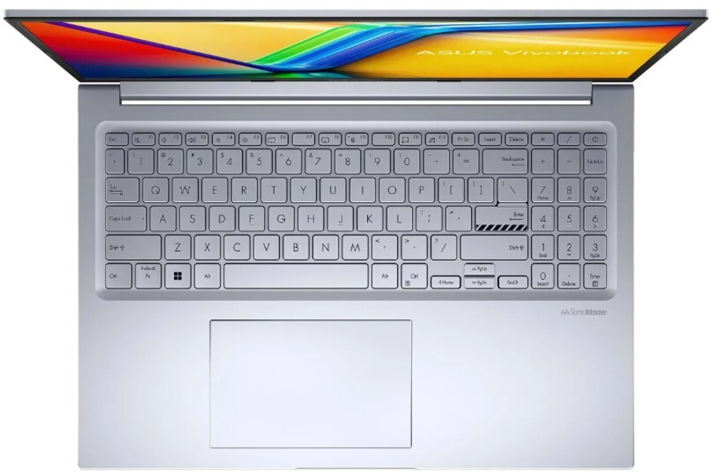 Ноутбук  ASUS VivoBook 16X M3604YA-MB257 16 ", Ryzen 5, 16 Гб RAM, 512 Гб SSD, Radeon Vega, Серебристый