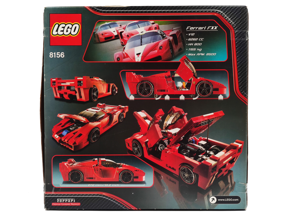 Конструктор LEGO Racers 8156 Ферарри FXX 1 17