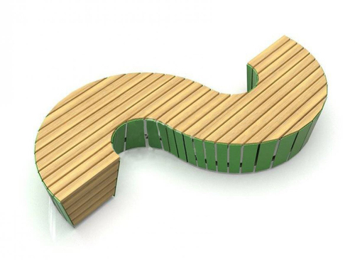 Модульная скамейка Экополис Комби-2