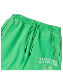 Пигментные шорты с логотипом университета