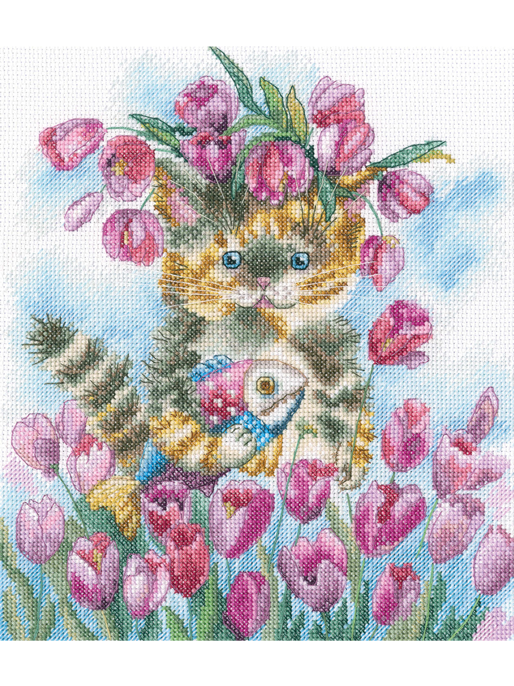 Коллекция:	Животный мир | юмор¶Название по-английски:	Tulip spring¶Название по-русски:	Тюльпановая в