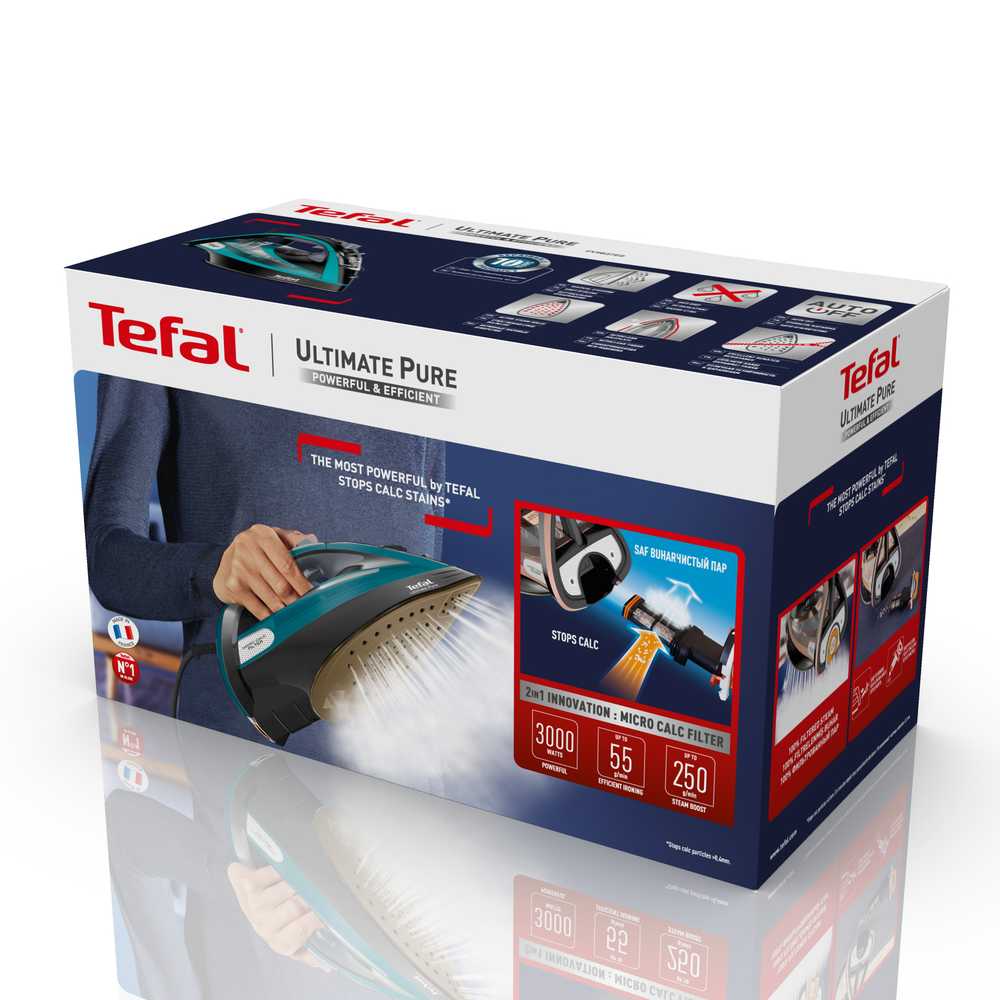 Утюг Tefal Ultimate Pure FV9837E0