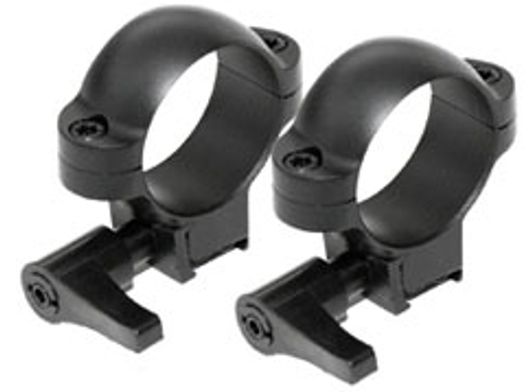 Кольца Burris .22 Deluxe pair (steel) 1'' быстросъемные, на планку 12мм (420068)