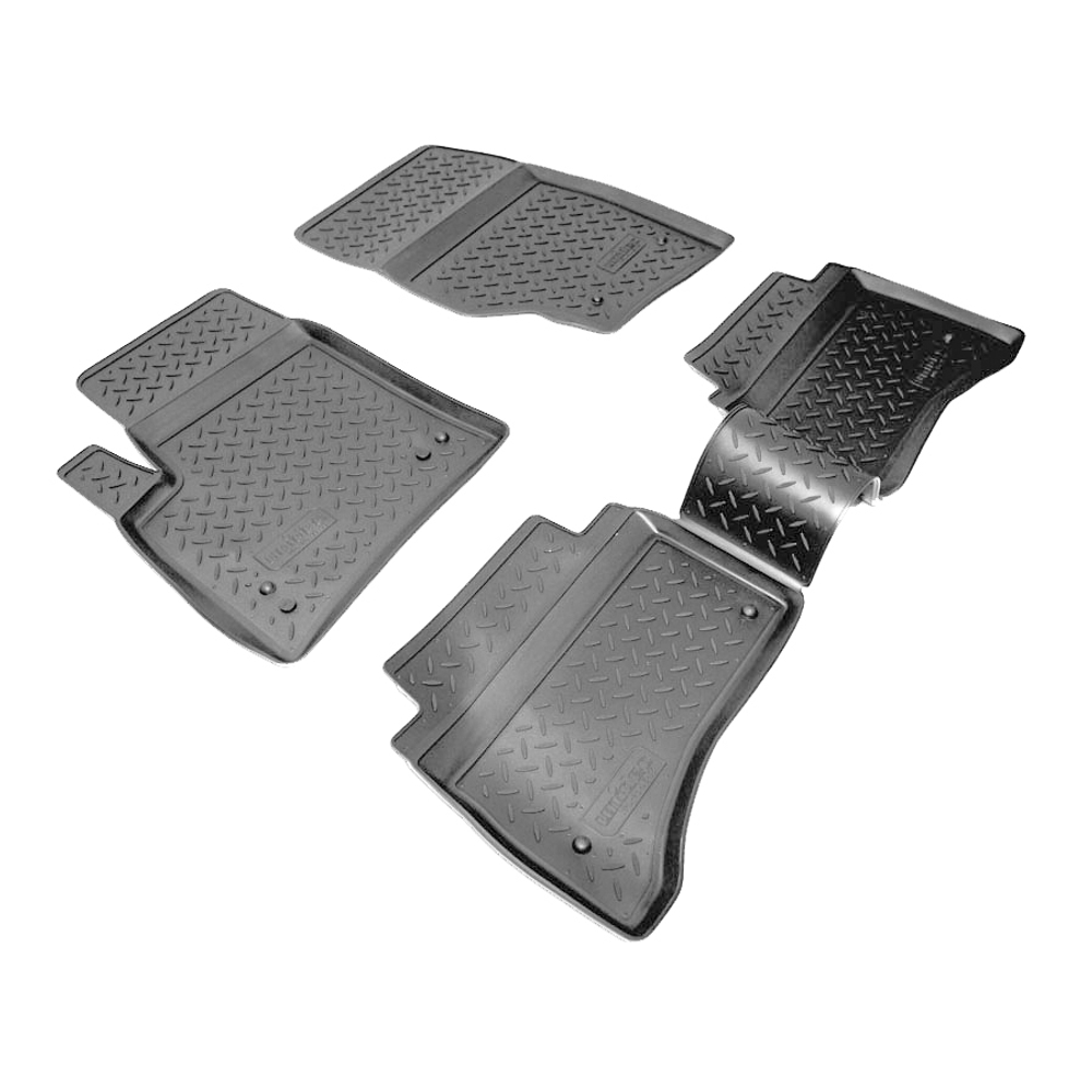 Ковры в салон Norplast/Unidec для Volkswagen Touareg (2002-2010), Черный, арт.NPL-Po-95-55