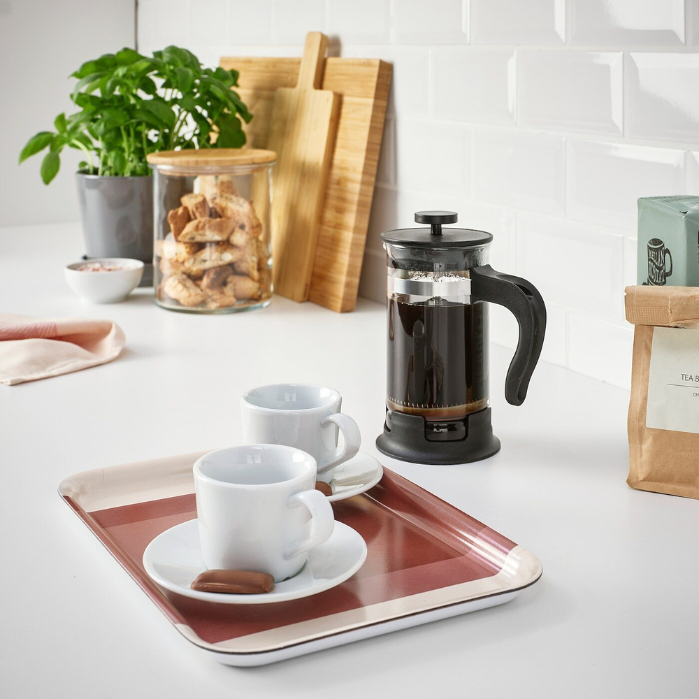 Поднос IKEA RODKNOT (РЁДКТНОТ), 20x28 см