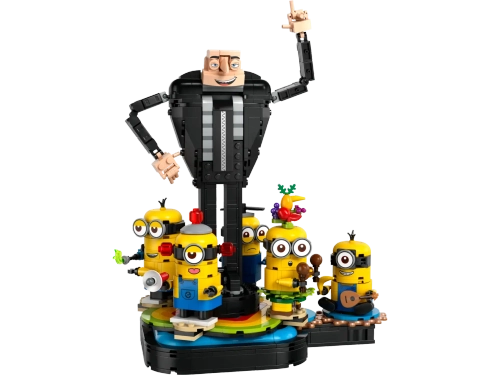 Конструктор LEGO Гадкий я 4 75582 Грю и миньоны