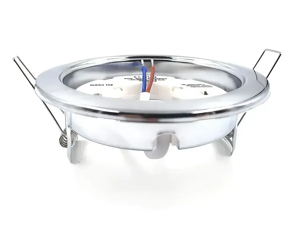 Встраиваемый светильник Ecola GX53 H4 хром FC5310ECB (10 шт.)