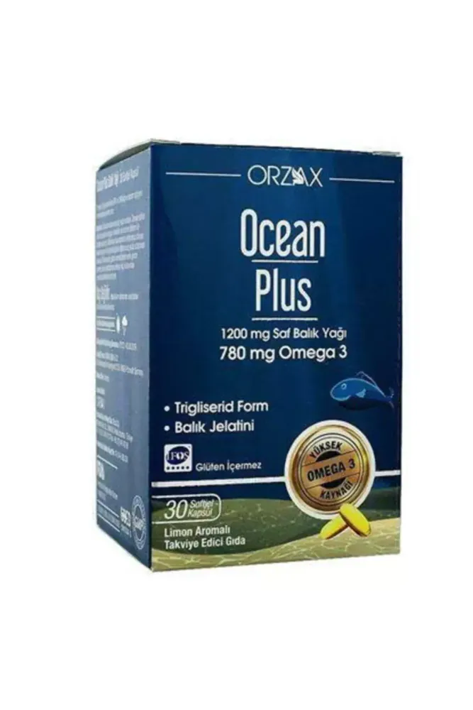 Orzax Ocean Plus Fish Oil 1200 mg | Рыбий жир