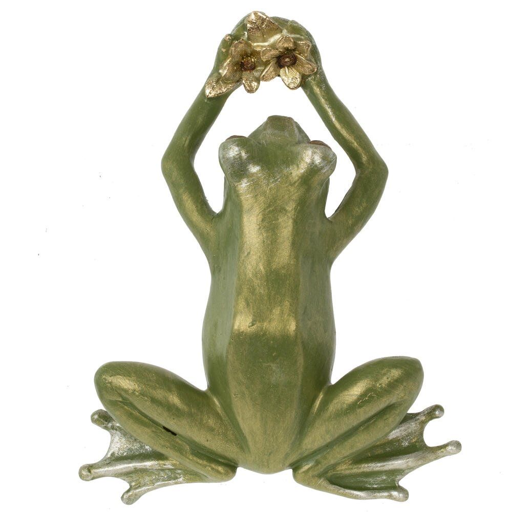 GAEM Фигурка декоративная "Лягушка", L15 W12 H4 см