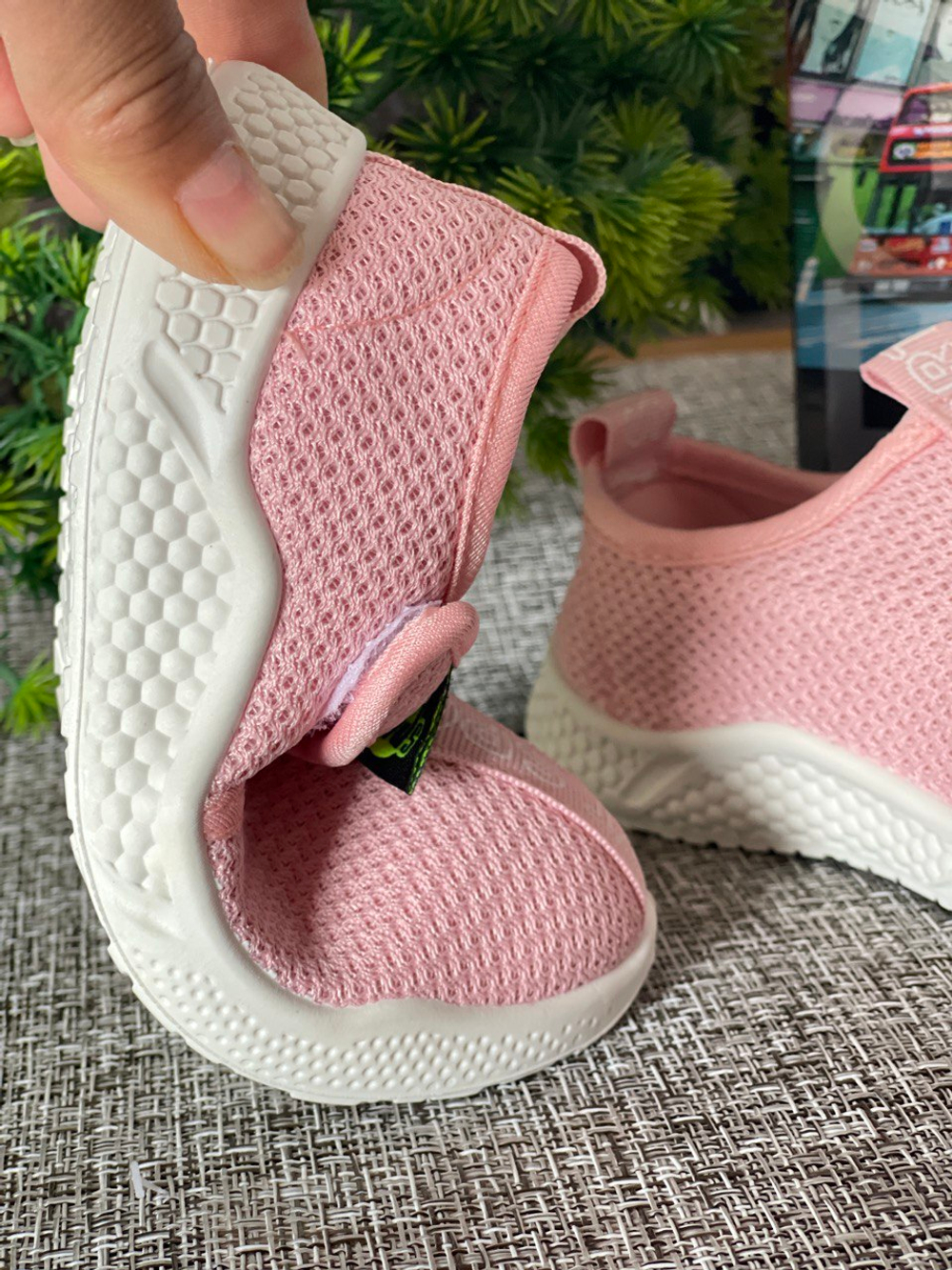 Слипоны на липучке