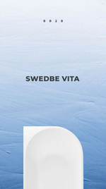 Акриловая ванна Swedbe Vita 170x75 8828 без гидромассажа