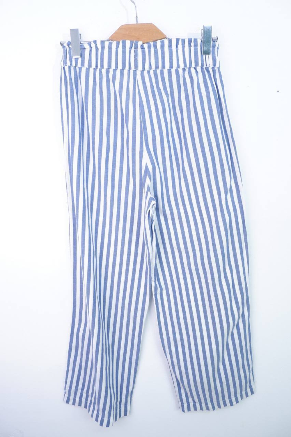 Брюки Mango в крупную полоску, маркировка М, визуально на 46 размер
