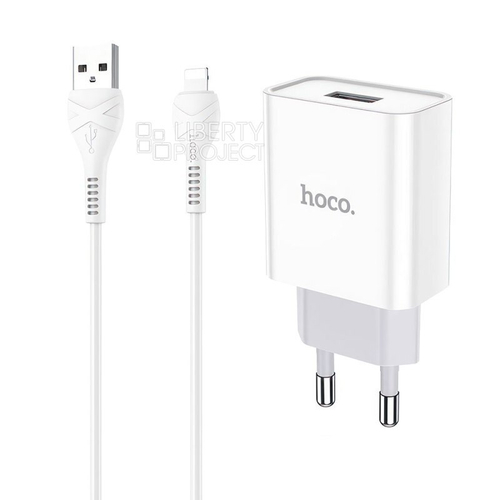 Зарядное уст.Hoco C81A  Asombroso single port charger бел.