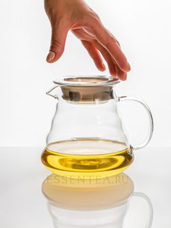 Чайник стеклянный "Хуатан" без колбы 600 мл