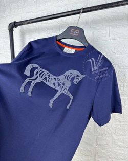 Футболка Hermes Blu премиум