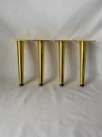 Ножки мебельный опоры Золотые Шпага 200 мм/4 штуки