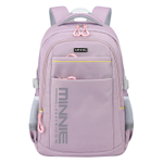 Disney Polyester Backpack Regular Women"s Pink